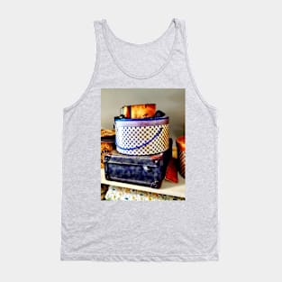 Fashion - Vintage Hat Boxes Tank Top